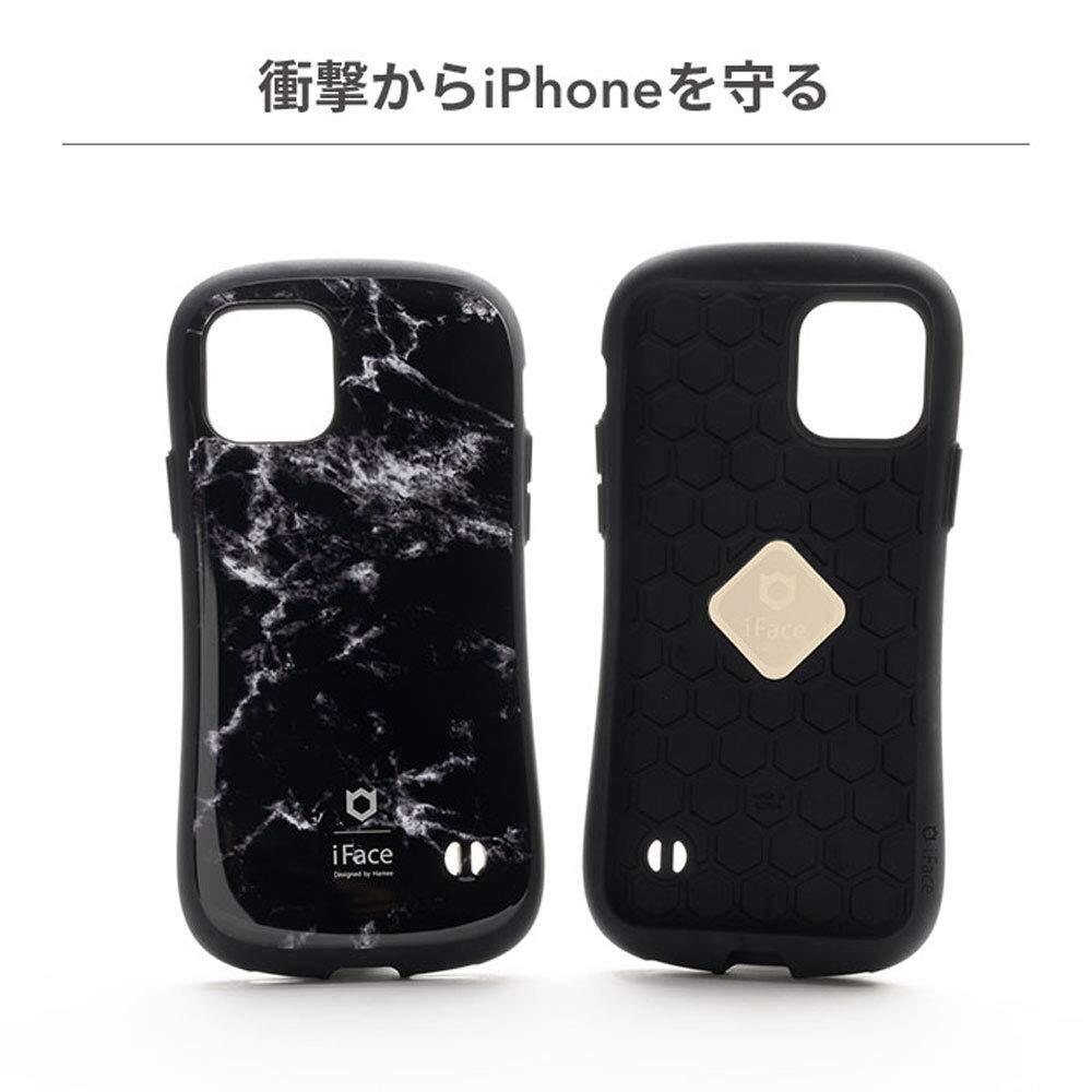 【人気商品】mini 12 ケース iPhone Marble Class (アプリコット) First iFace_画像2