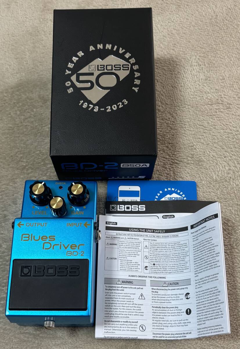 BOSS BD-2-B50A Blues Driver ボス オーバードライブ BOSS BD2 B50A の画像1