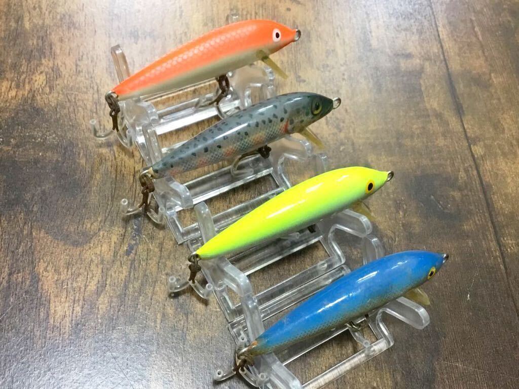 OLD/RAPALA/CD-7/Japan-SP contains 4 point set /FINLAND/ Old / Rapala / count down / Finland /( salt /shoa)