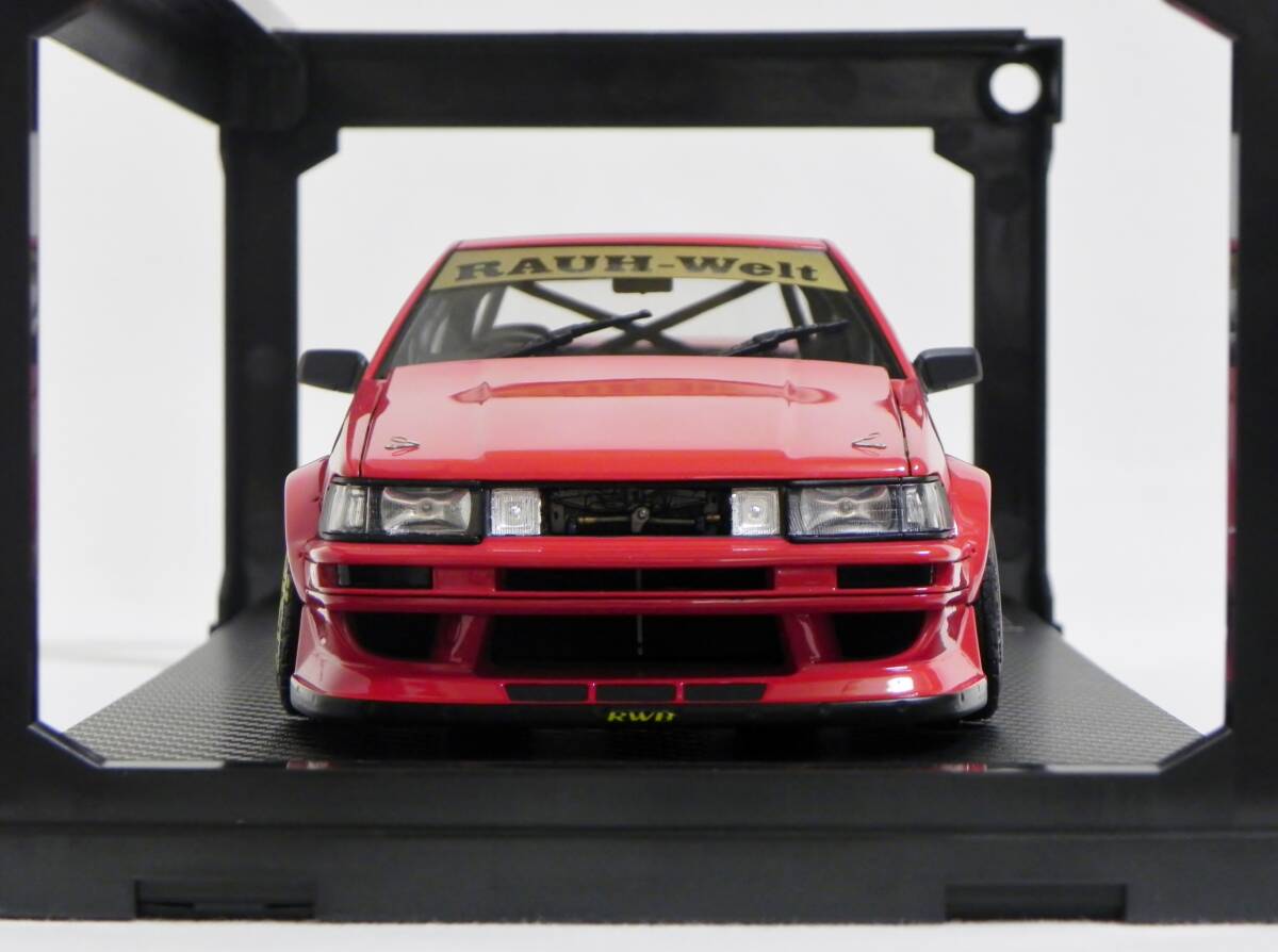 IG 2611 1/18 RWB AE86 Red イグニッションモデル トヨタ カローラ レビン RSワタナベ RAUH-Welt BEGRIFF の画像4