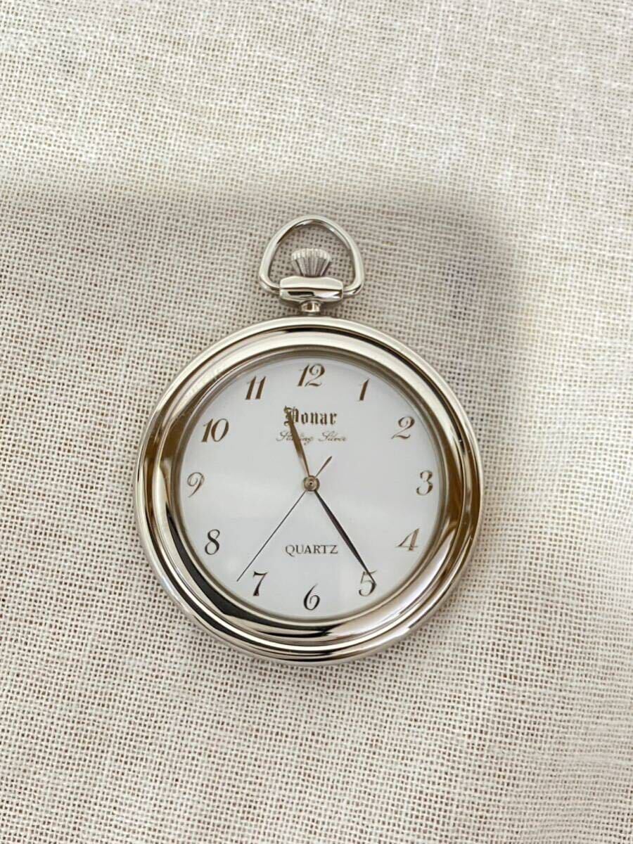 Donar silver92S pocket watch antique Vintage #W-075809#*1 jpy ~*