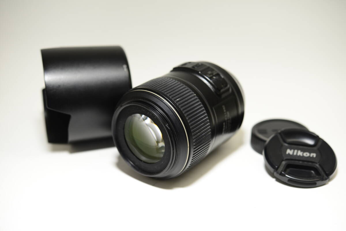 Nikon AF-S105mmF2.8 VR ED マイクロ防湿庫保存品_画像1