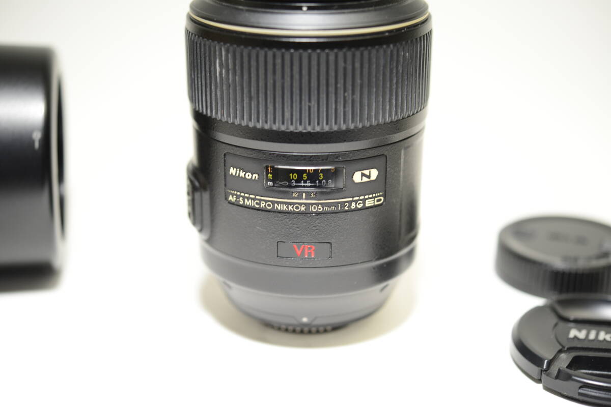 Nikon AF-S105mmF2.8 VR ED マイクロ防湿庫保存品_画像2