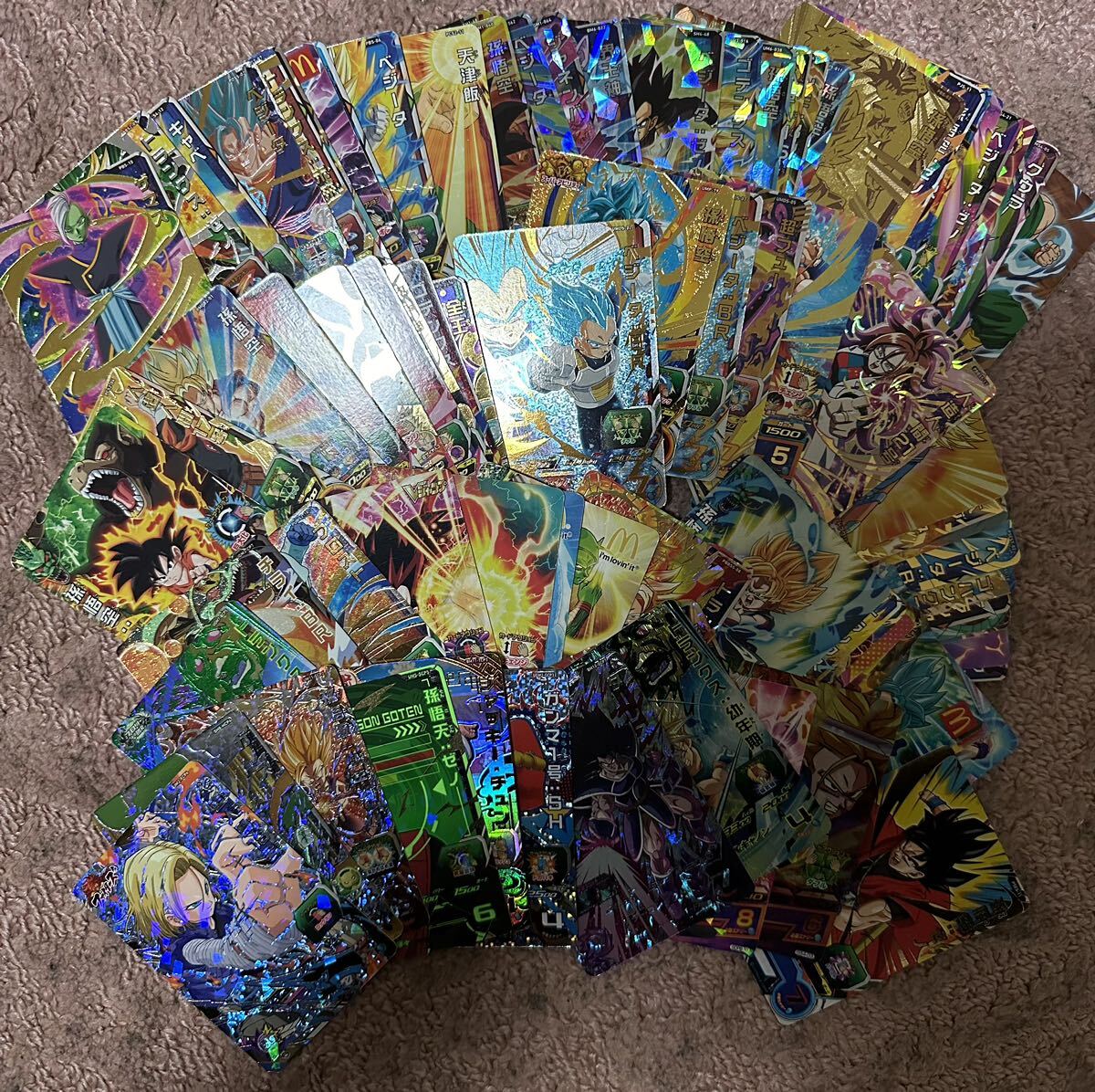 1円スタートドラゴンボールヒーローズ引退品まとめ売りの画像10