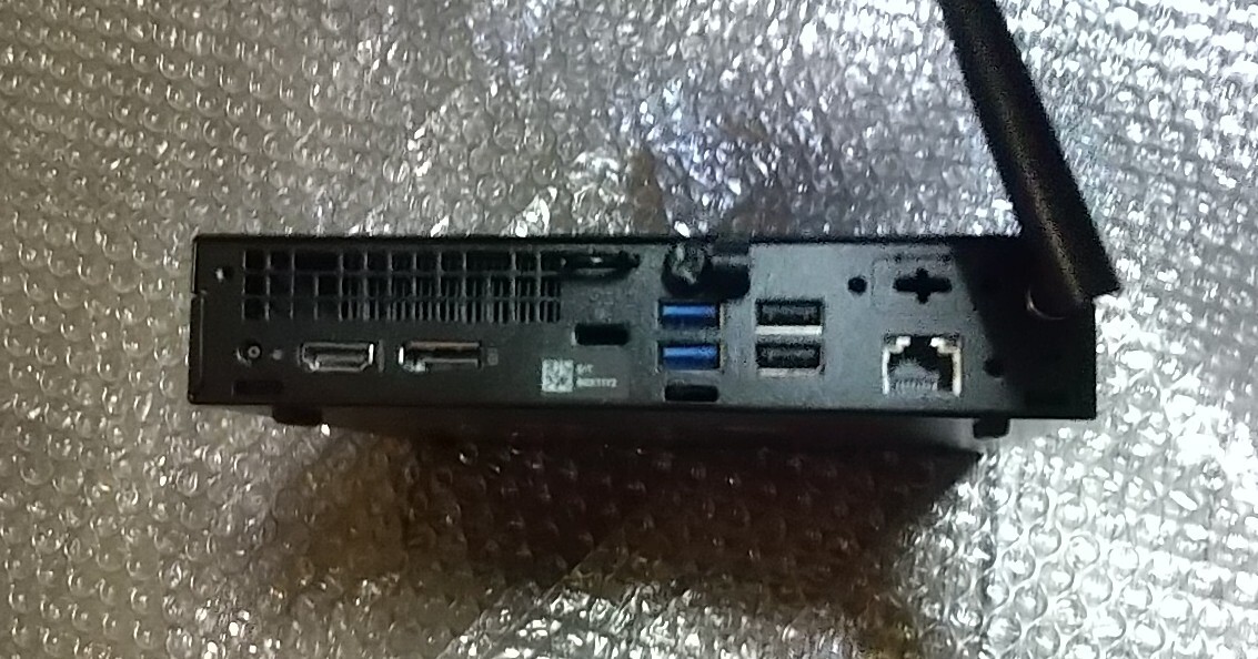 Dell optiplex 3060 micro i5-8500T 8GB 256GB 500GB Wifi Win11pro 中古動作品の画像3