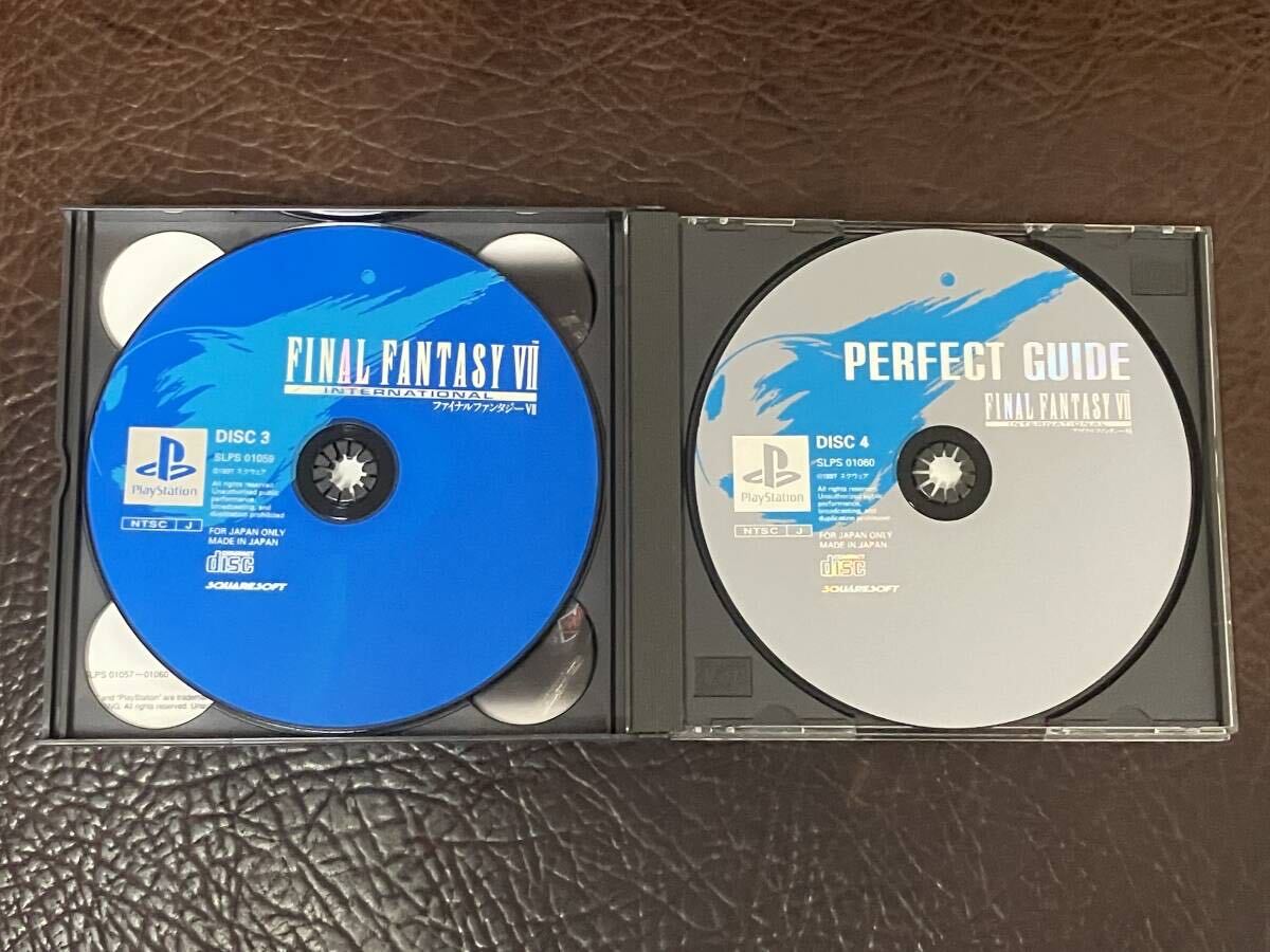 ★ 送料無料 PS1 5本セット ★ FF7 インターナショナル + FF8 + FF9 + FF TACTICS + ベイグラントストーリー 動作確認済 説明書付き ★の画像4