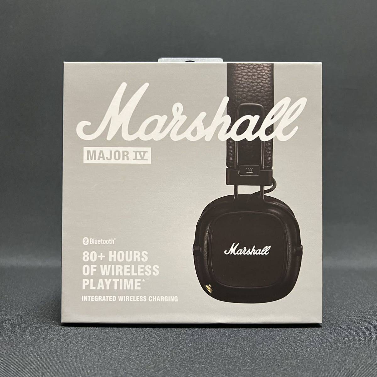Marshall MAJOR Ⅳ Bluetooth ヘッドフォン ブラック 【新品】 【送料無料】の画像1