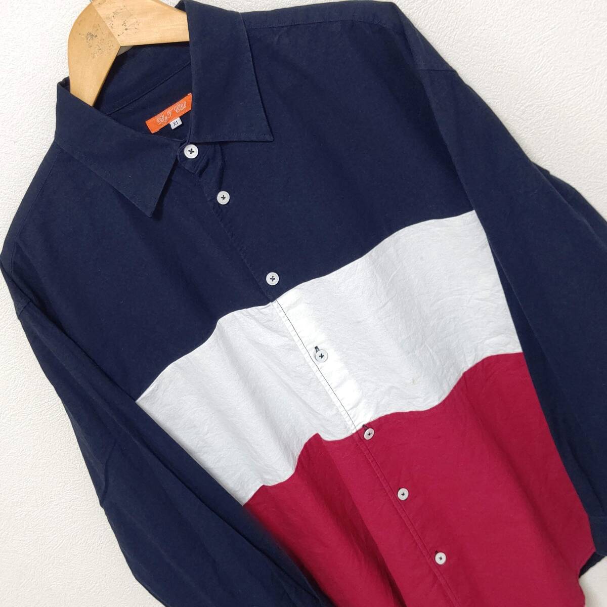 お得!!【まとめ売り】長袖 シャツ 5着 セット Polo Palph Lauren ポロラルフローレン TAILORS ROW キレイメ ボタンダウン メンズXL/LS-351j_画像7