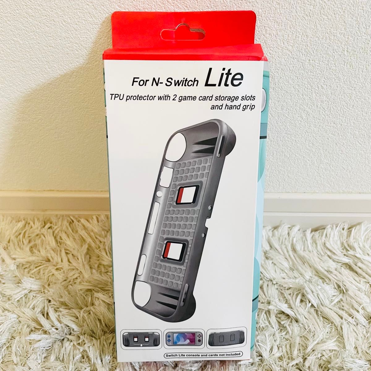 新品！Switch Lite 保護ケース イエロー　シリコンカバー フィルム付