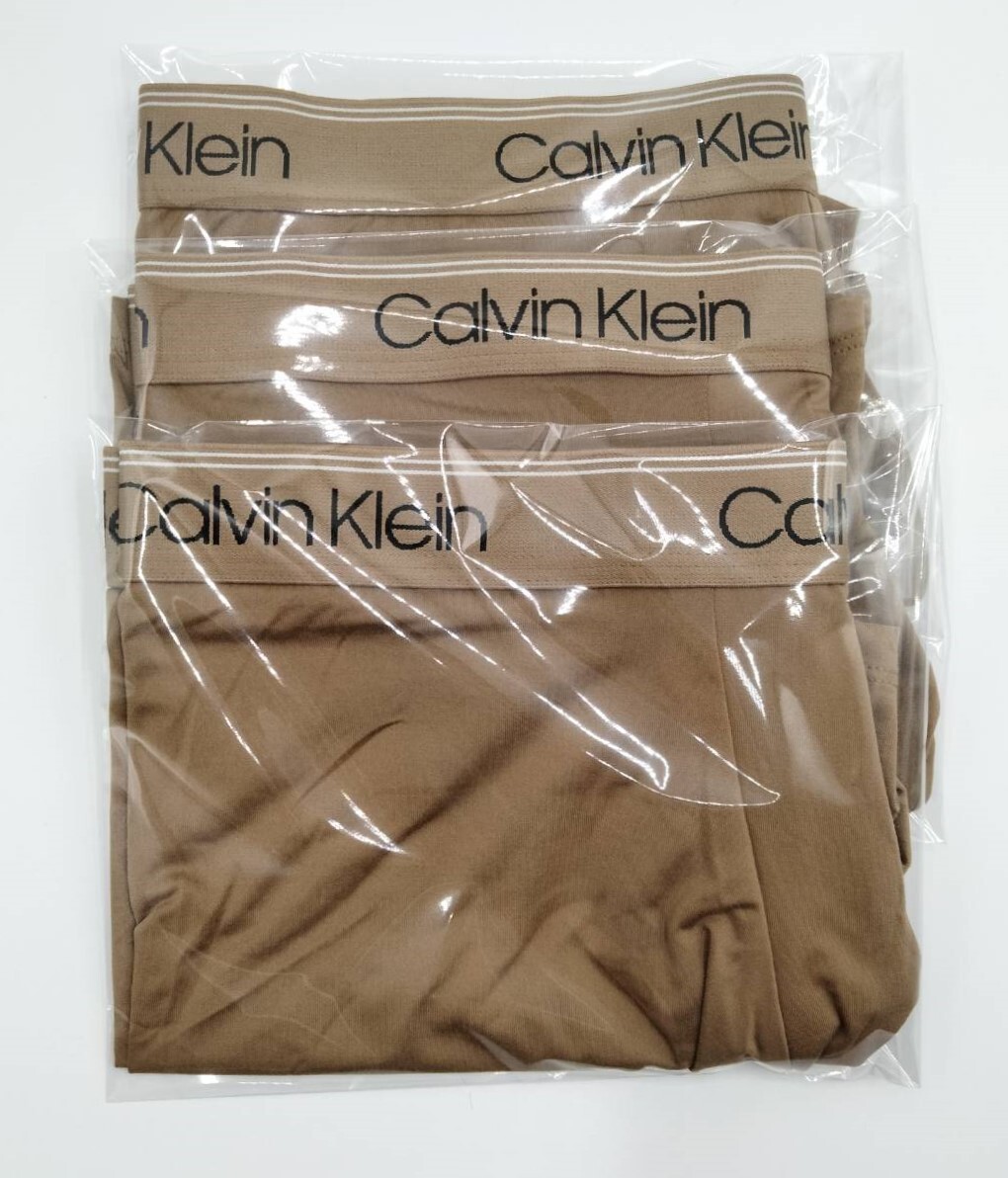 【Lサイズ】Calvin Klein(カルバンクライン) ボクサーパンツ ゴールド 3枚セット メンズボクサーパンツ 男性下着 NB2570_画像10