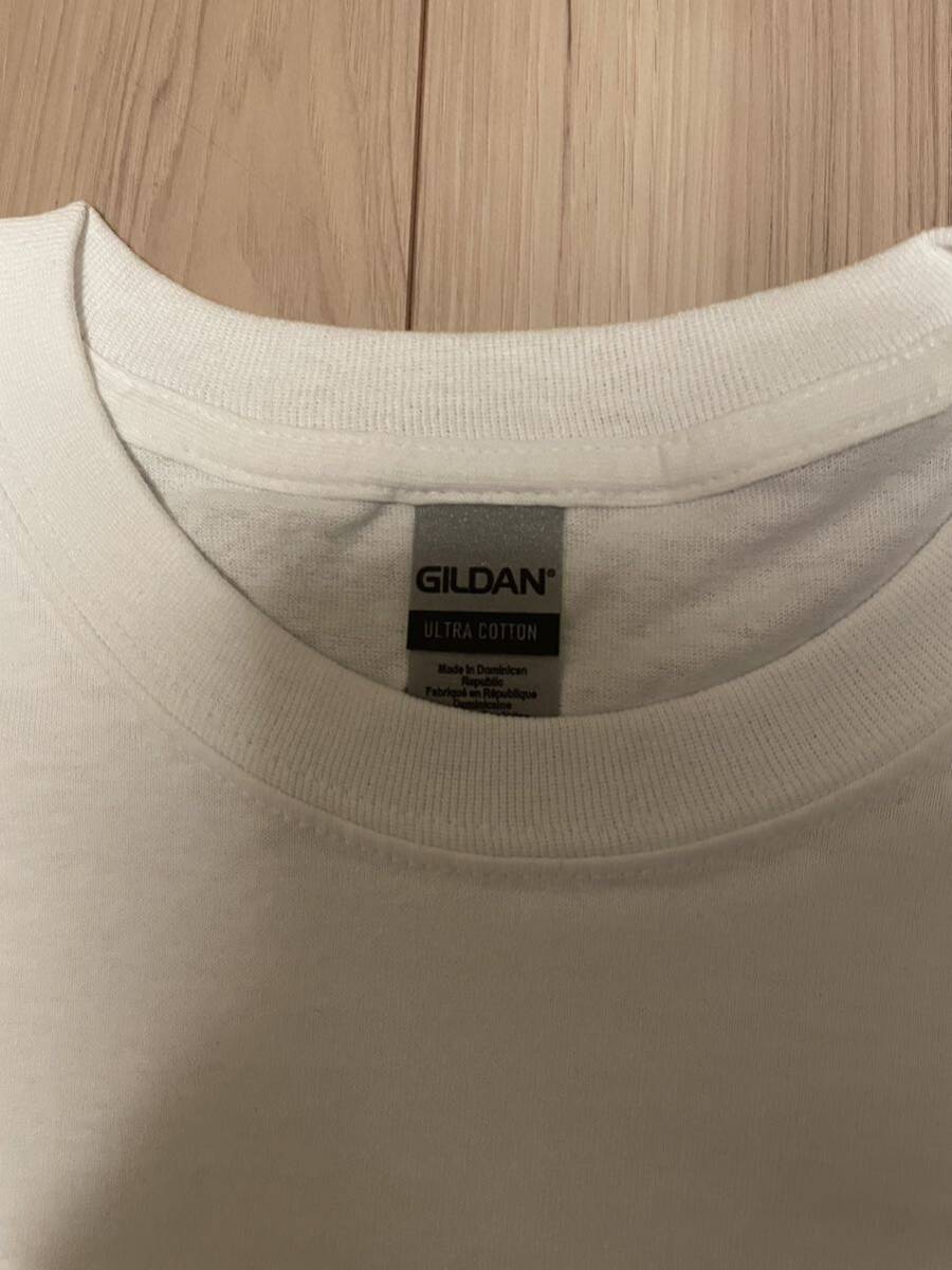 【Lサイズ】新品未使用4枚セットギルダン6オンスTシャツ　ホワイト GILDAN_画像2