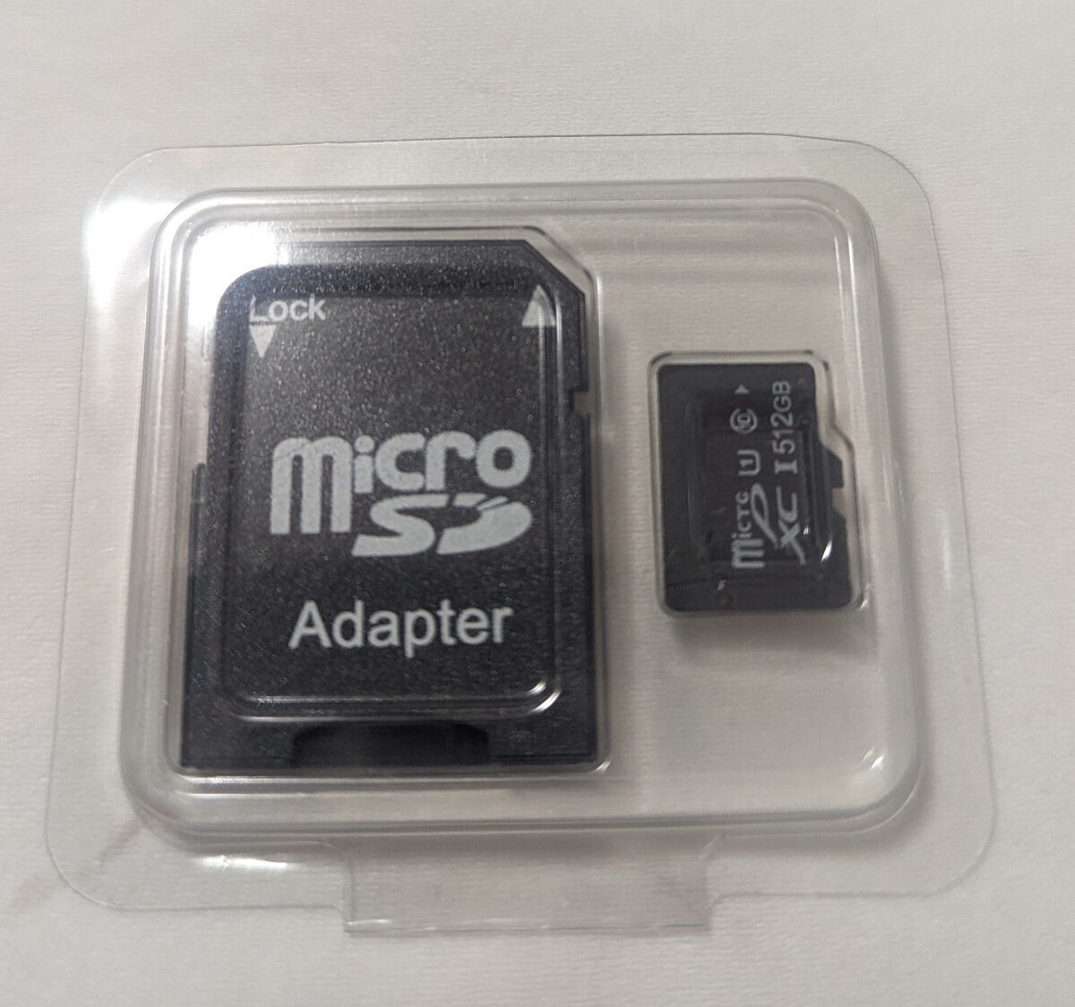 micro SD マイクロSDカード 512GB 新品未開封の画像1