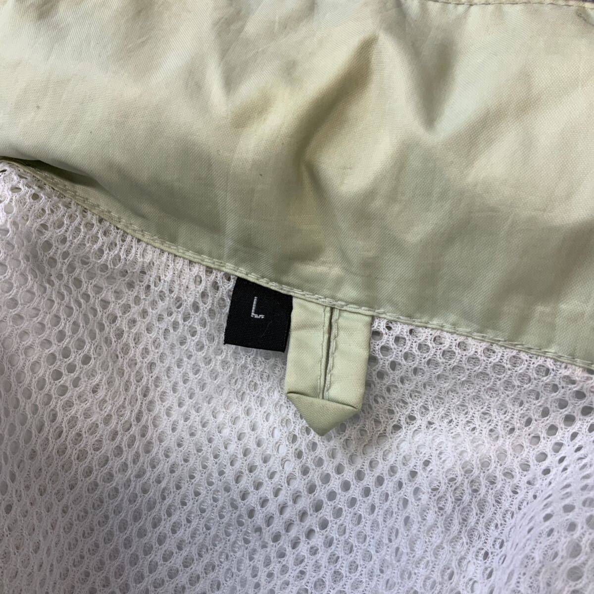 HONDA 本田技研工業 ナイロンジャケット メンズ Lサイズ ライトグレー ブラックの画像8