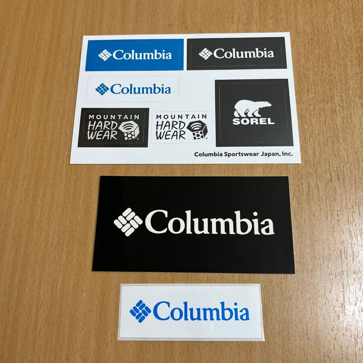Columbia sticker!3 sheets!①