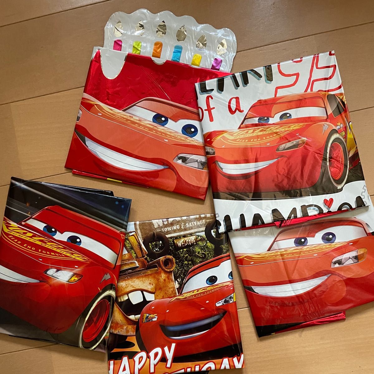 バルーン 誕生日 男の子 車 cars パーティー用品 カーズ