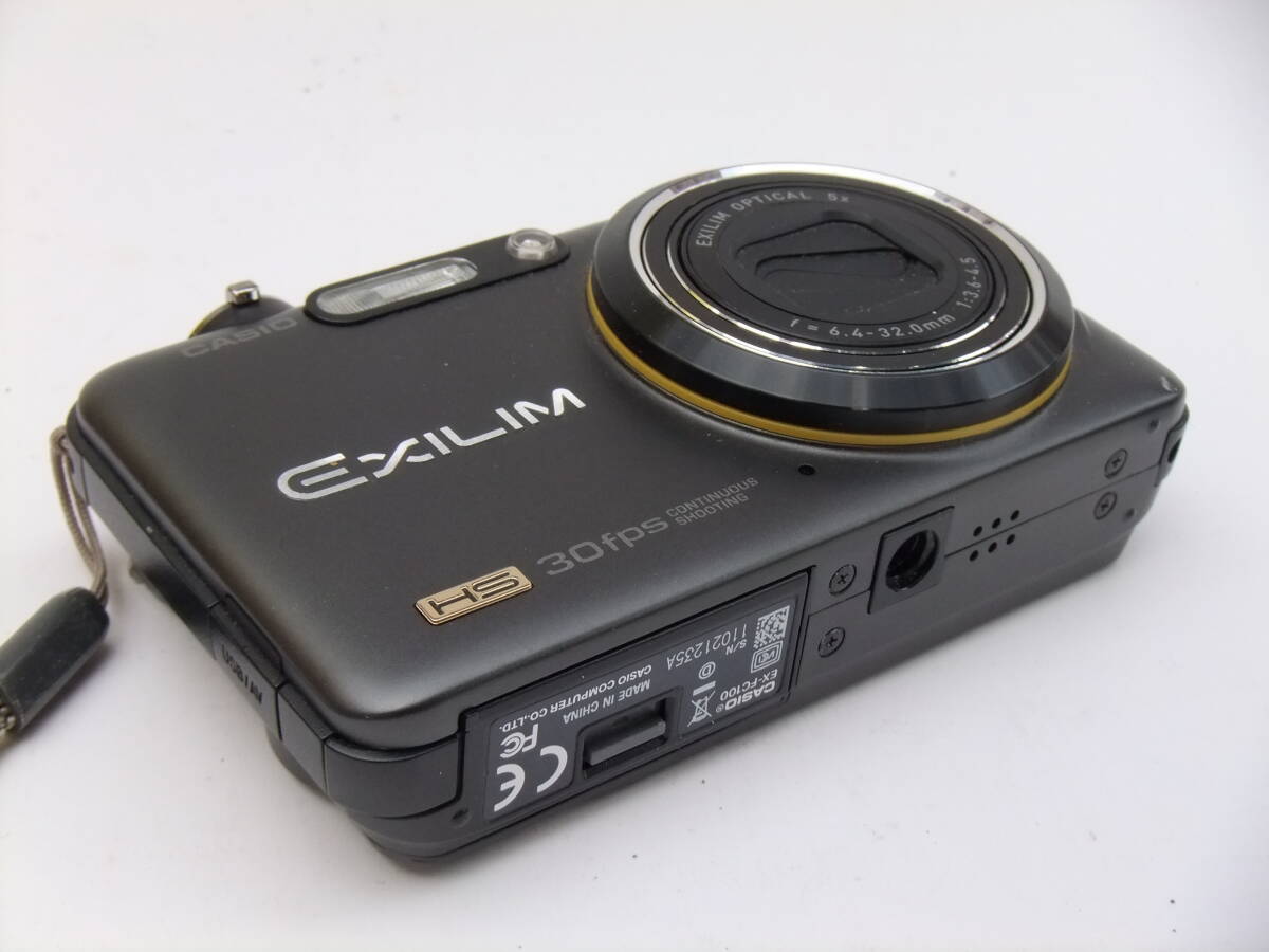 CASIO デジタルカメラ EXILIM エクシリム EX-FC100 HS 30fps 純正バッテリー NP-40の画像4