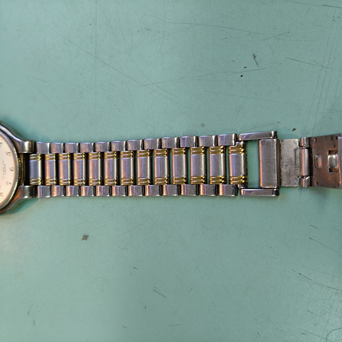 腕時計 シチズン CITIZEN JUNCTION SQUARE VEGA 電池切れ アンティーク レトロ フリーマーケット フリマ 送料140円~ の画像7