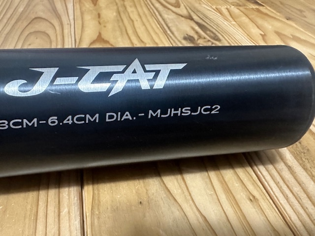 2024高校野球新基準対応 「マルーチ」 硬式金属バット「J-CAT」８３cm 900ｇ以上（912ｇ）2024年2月頃購入の画像6
