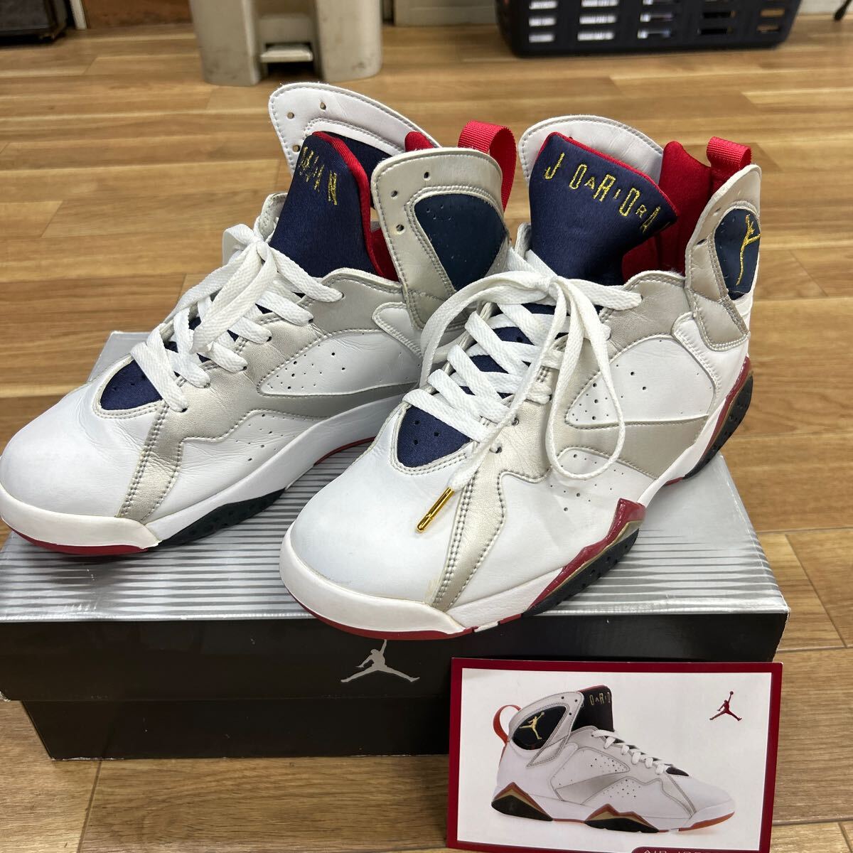 ナイキ エアジョーダン Ⅶレトロ 9.5インチ NIKE AIR JORDAN スニーカー ジャンク_画像1