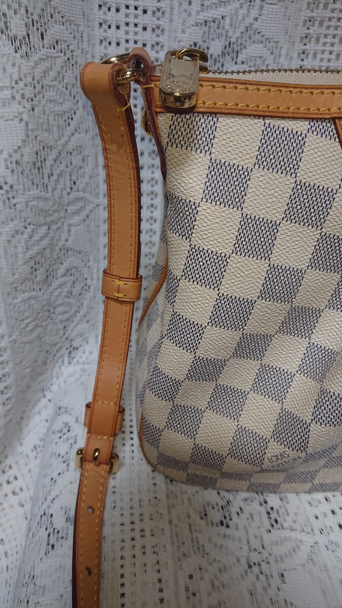 ルイヴィトン シラクーサ PM ダミエ アズール ショルダーバッグ LOUIS VUITTON_画像10