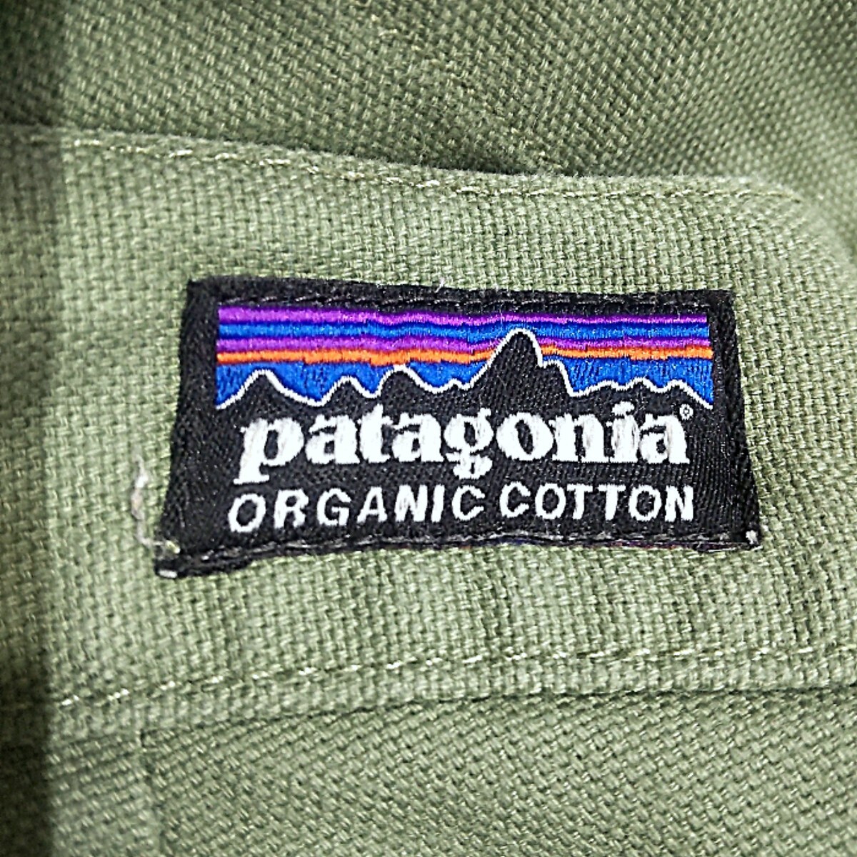 Patagonia スタンドアップショーツ 32 パタゴニア STAND UP SHORTS オーガニックコットン 夏物 ショートパンツ 短パン カーキグリーン系の画像7