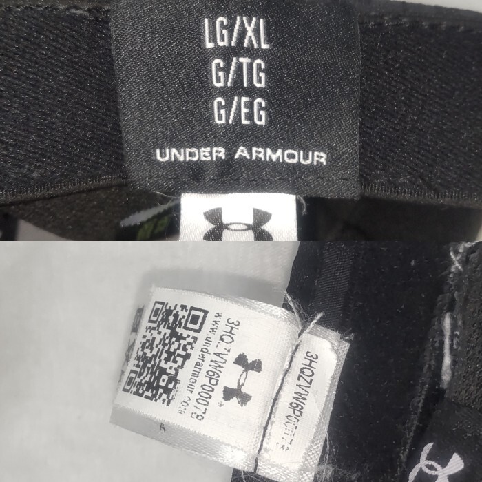 UNDER ARMOUR キャップ LG/XL アンダーアーマー 6パネルキャップ BBキャップ 野球帽 デジタルカモ の画像6