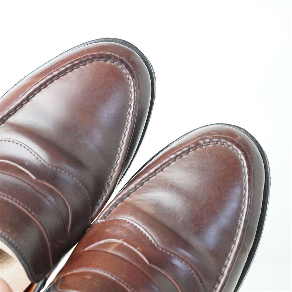 Allen Edmonds アレンエドモンズ Randolph コードバン ローファー 61/2EEE USA製の画像5