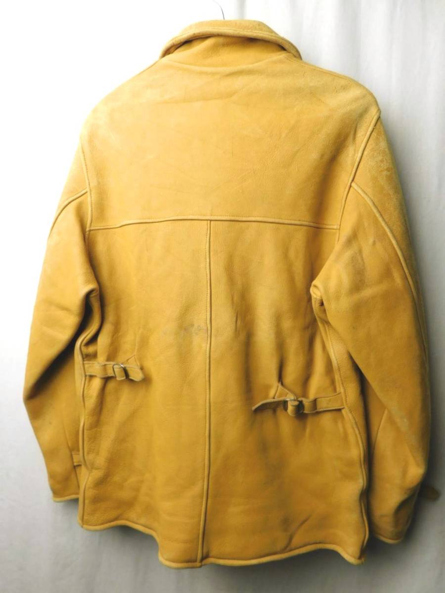 30s40s50s Vintage Dias gold leather jacket A-1 design leather jacket Rider's 