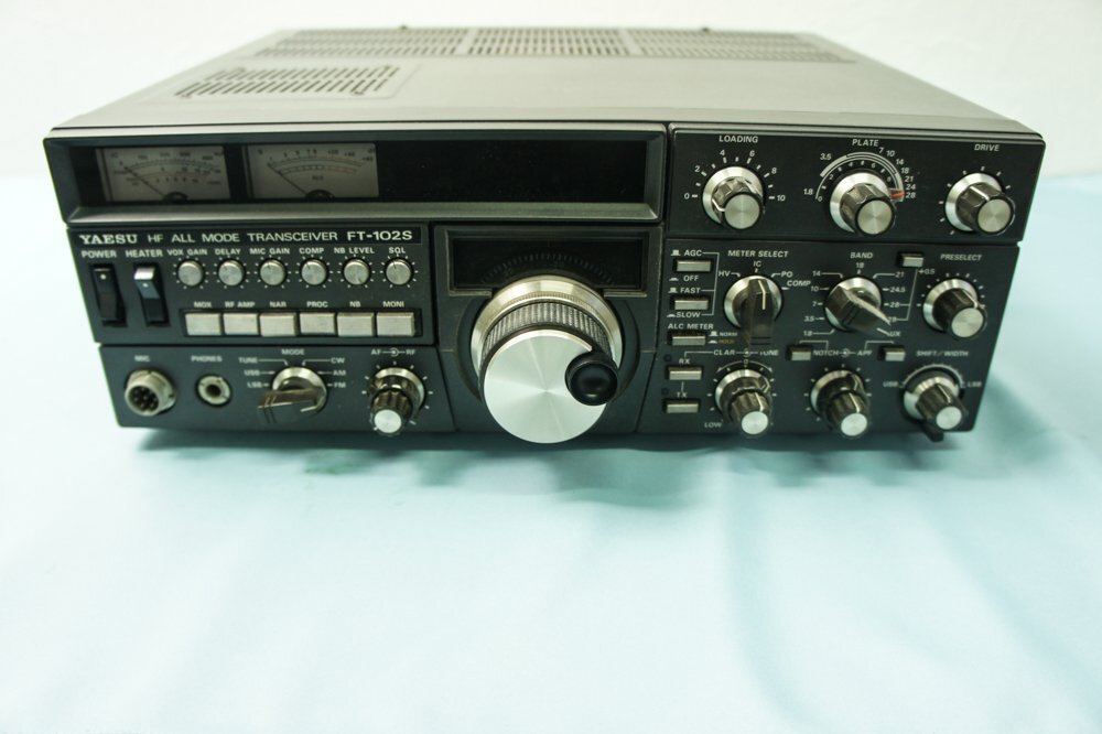 中古 美品 ヤエス YAESU MUSEN FT-102S 八重洲無線 HFトランシーバー 無線機 真空管ファイナル アマチュア無線_画像2