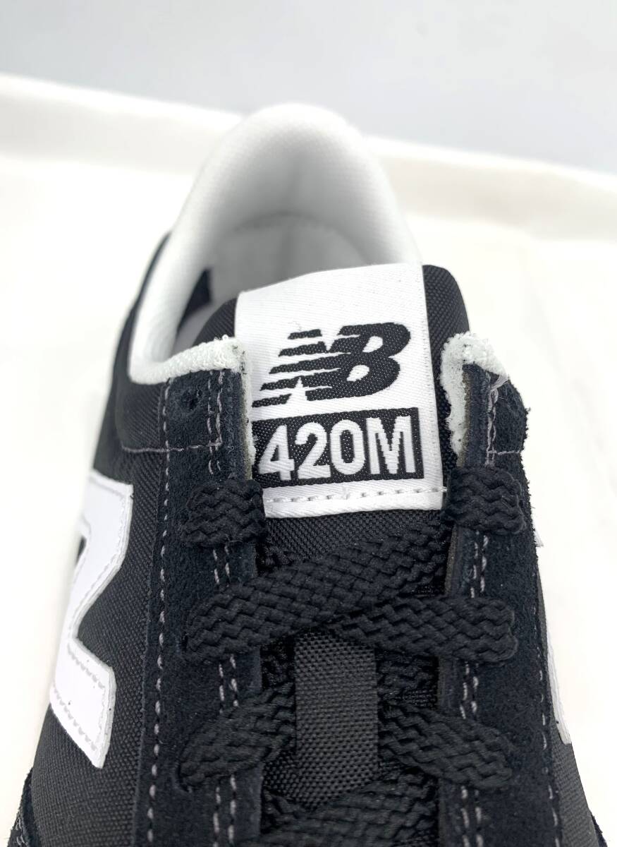 new balance ニュー バランス レディーススニーカー [ UL420MAB ] 24.5cm ブラック 〇未使用品_画像8