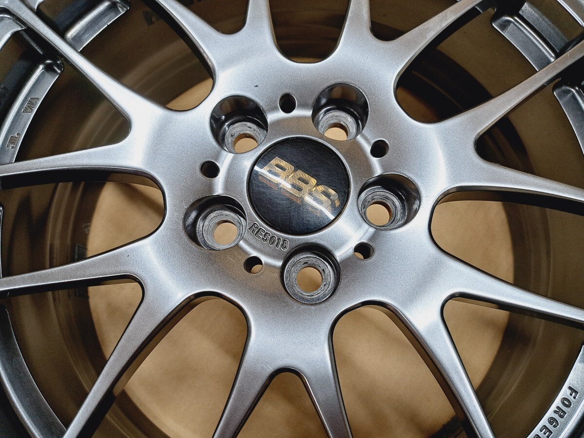 【極上品】BBS RE-L2 ホイール 16インチ 4本 スバル レガシィ フォレスター インプレッサ 86 BRZ プリウス シエンタ 6.5J 100 定価26万円の画像8