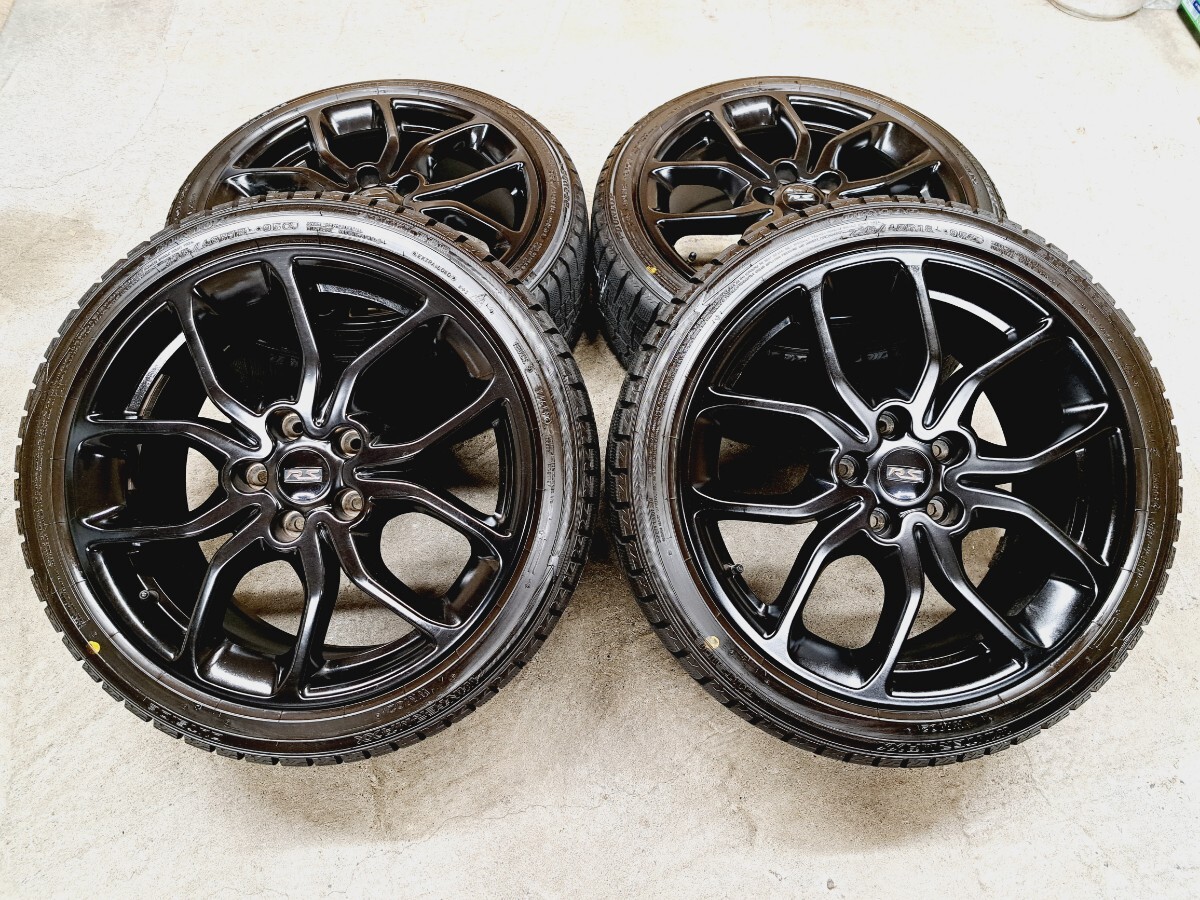 ルノー メガーヌRS 純正 ホイールタイヤ 2019 ダンロップ ウィンターマックスWM02 スタッドレス 235/40R18 8.25J バリ山 RENAULT MEGANE RS_画像7