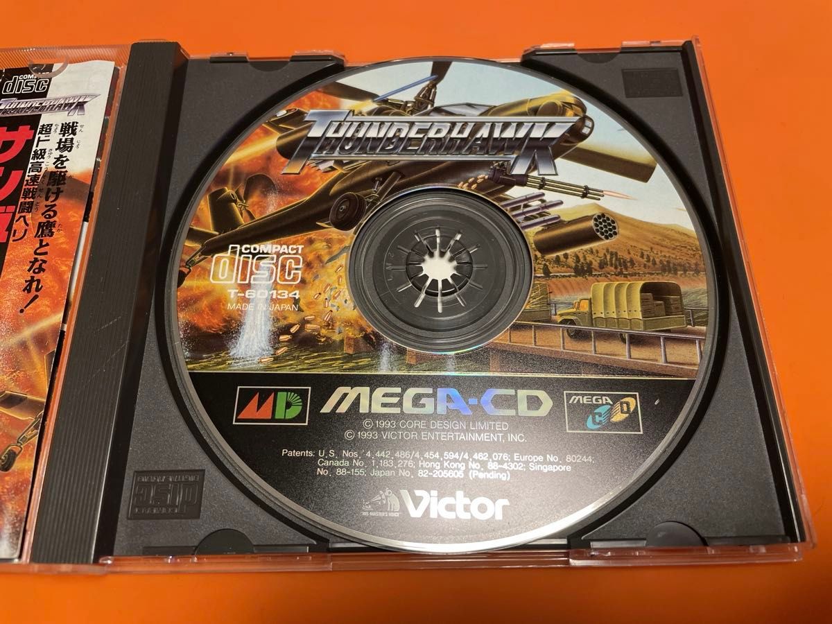 メガドライブ　サンダーホーク　メガＣＤ　SEGA MegaDrive Mega CD Thunderhawk 