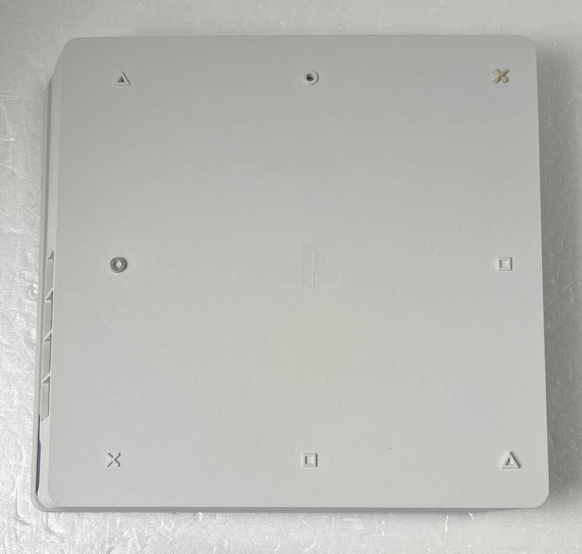 1 jpy start high capacity operation verification ending PlayStation4 gray car -* white 1TB CUH-2100BB02