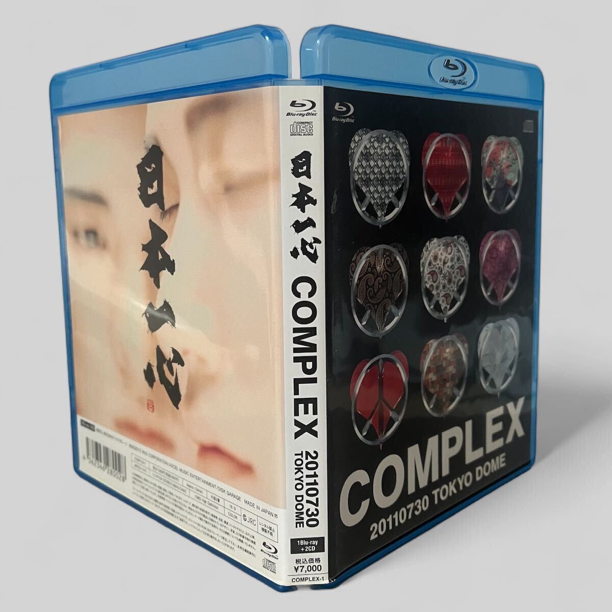 日本一心 COMPLEX Blu-ray 布袋寅泰 吉川晃司 の画像3