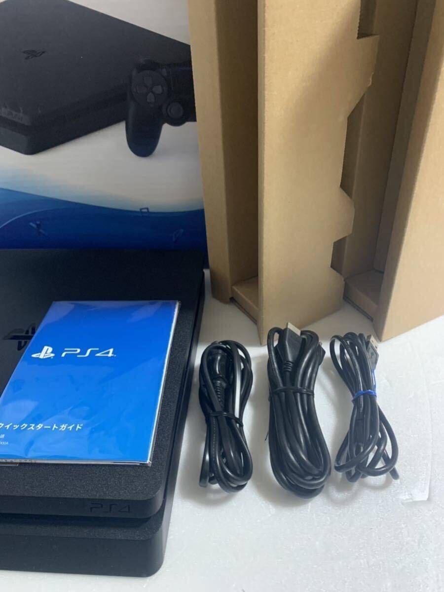 1円スタート　動作良好品　PlayStation4 ジェット・ブラック 500GB CUH-2100AB01 SONY_画像3