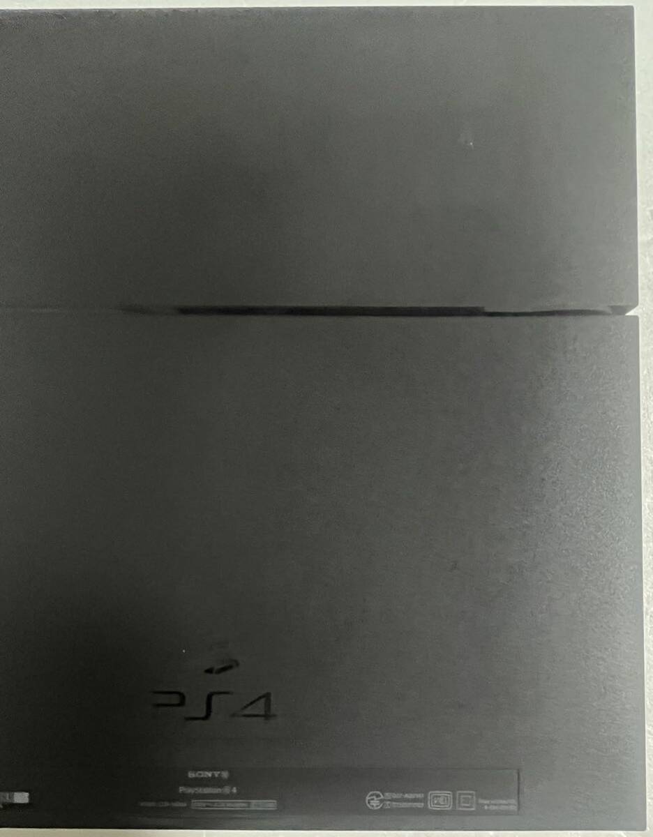 1円スタート 動作良好品 PlayStation 4 ジェット・ブラック 500GB (CUH-1000AB01) の画像7