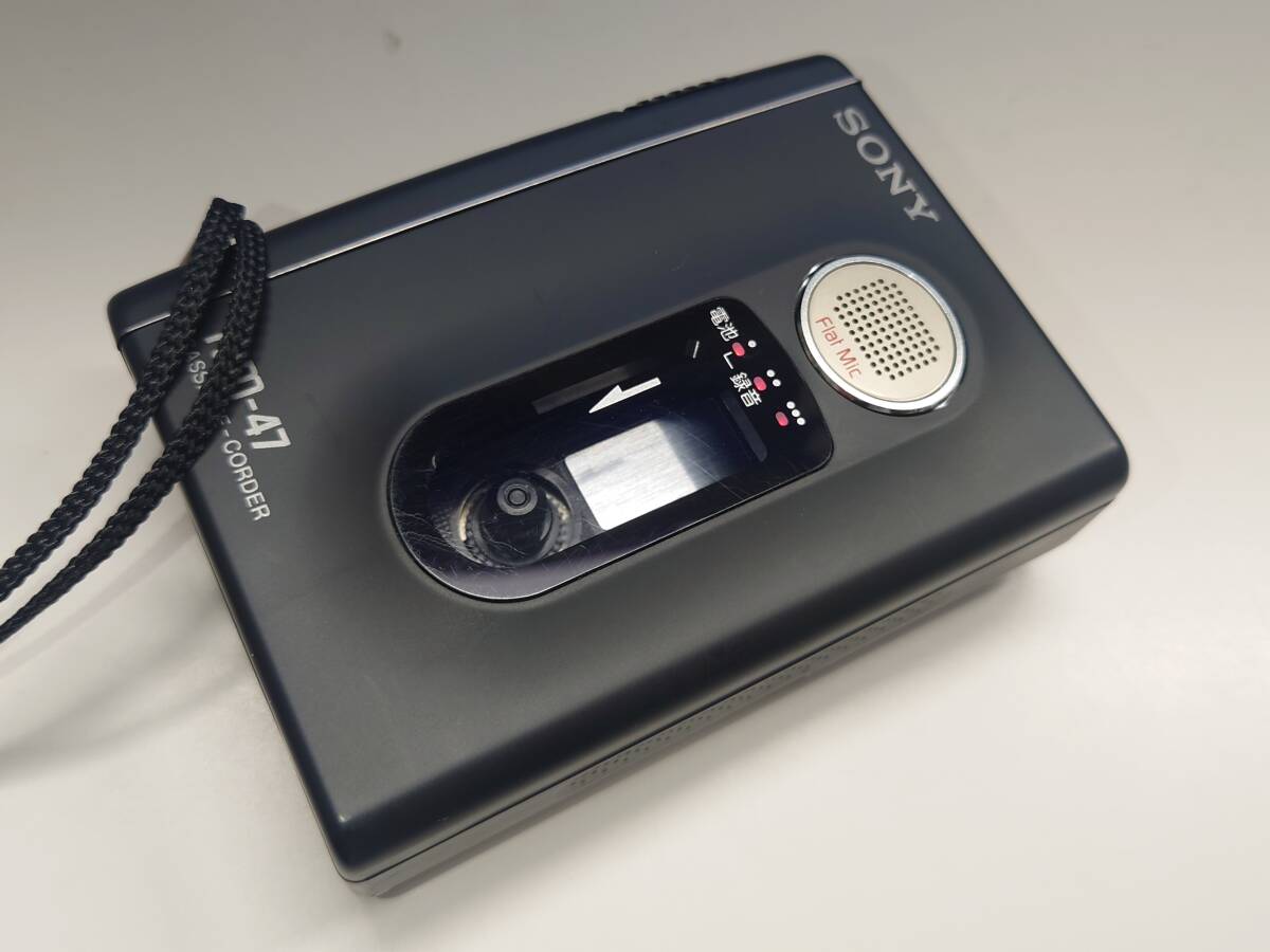 89907 ★ SONY ソニー TCM-47 カセットレコーダー 通電OK ◆の画像1