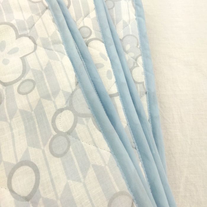  both sides gauze bed pad sheet . pad mattress pad single 100×205 floral print cotton 100% for summer four . rubber attaching light . circle wash 