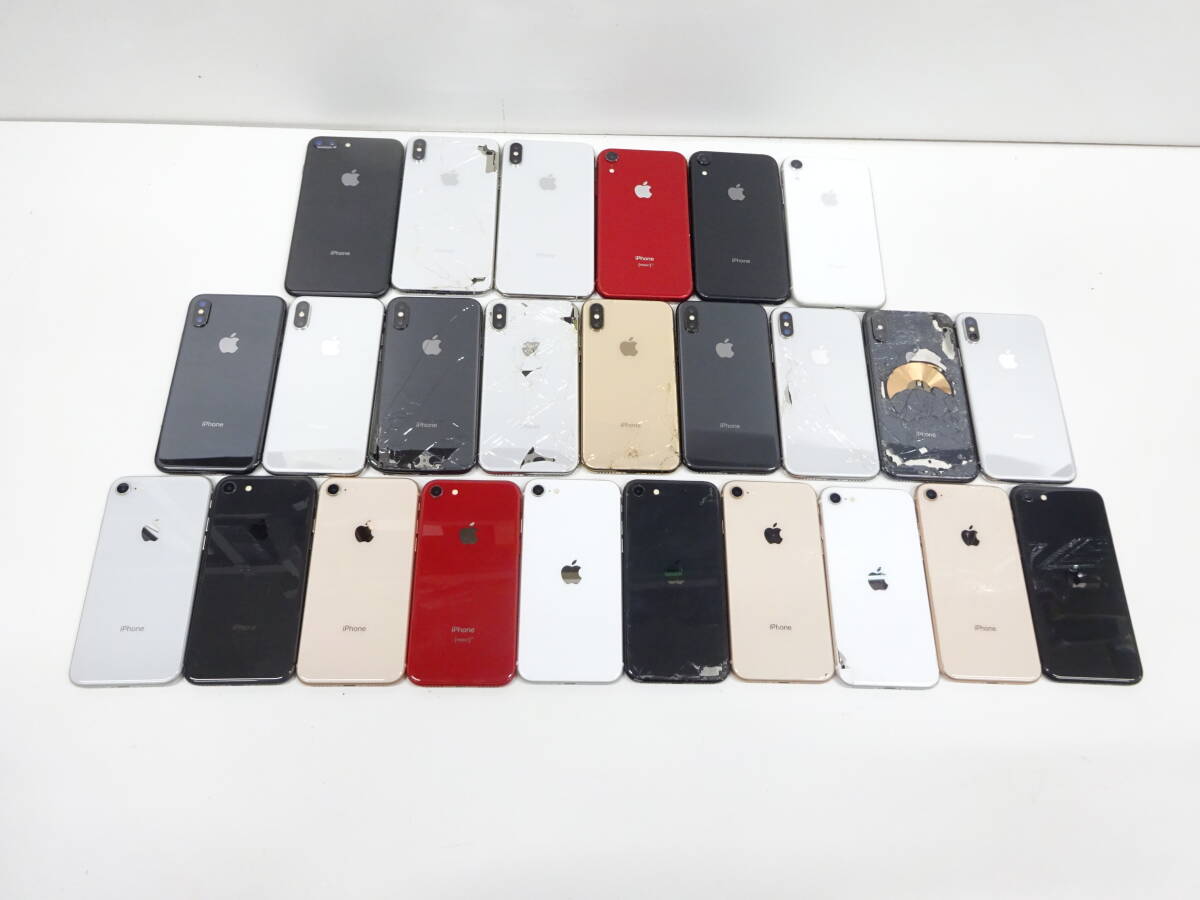 iPhoneX/8 ほか まとめ売り 25台 動作未確認 ジャンク　B177_画像1