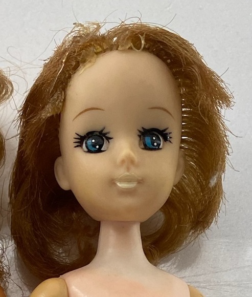 подлинная вещь надеты . изменение кукла эта 21 Licca-chan кукла 2 body осмотр : Vintage Showa Retro Barbie кукла первый период игрушка 