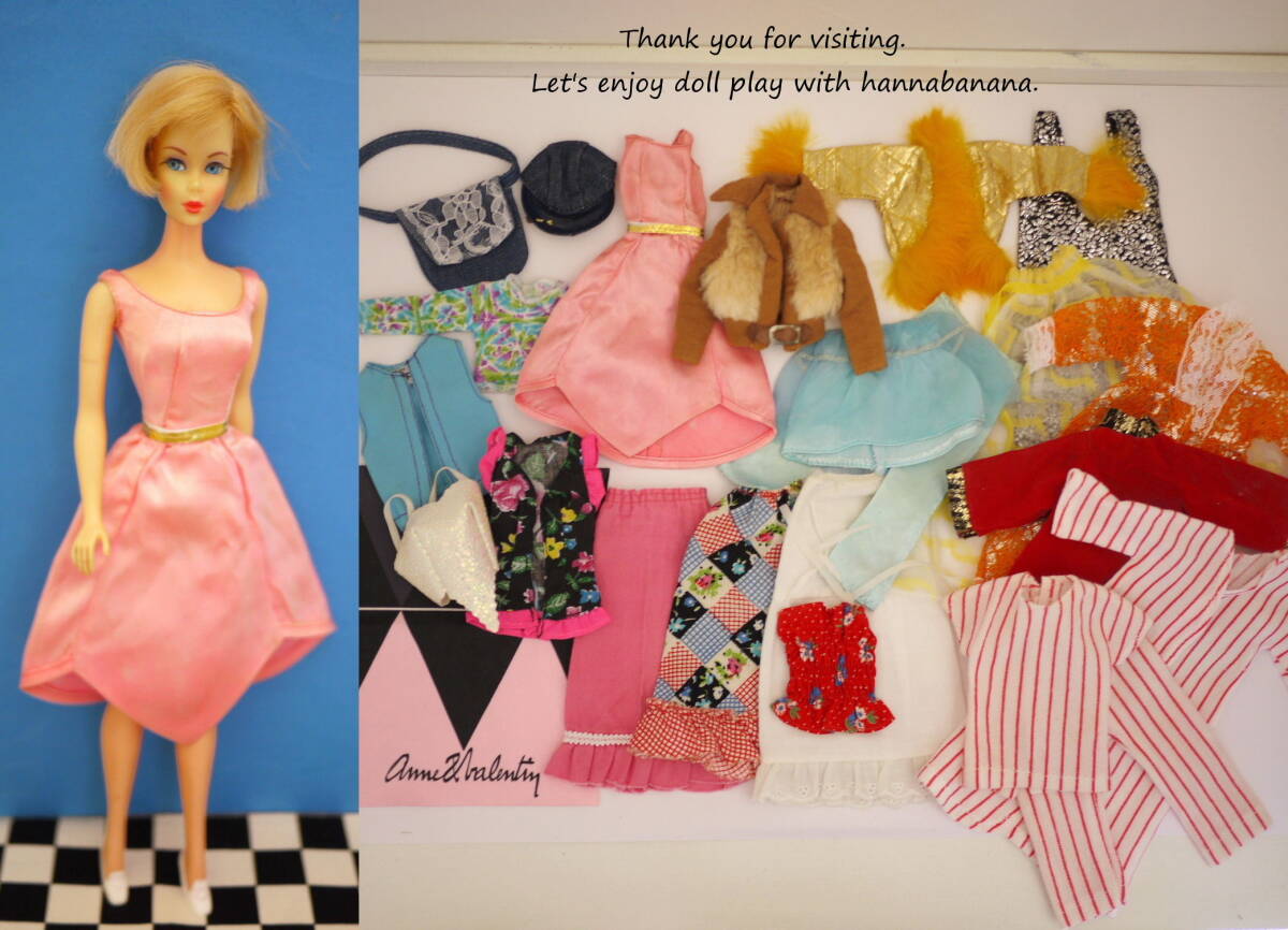 083* Vintage Barbie *sinti out Fit set 