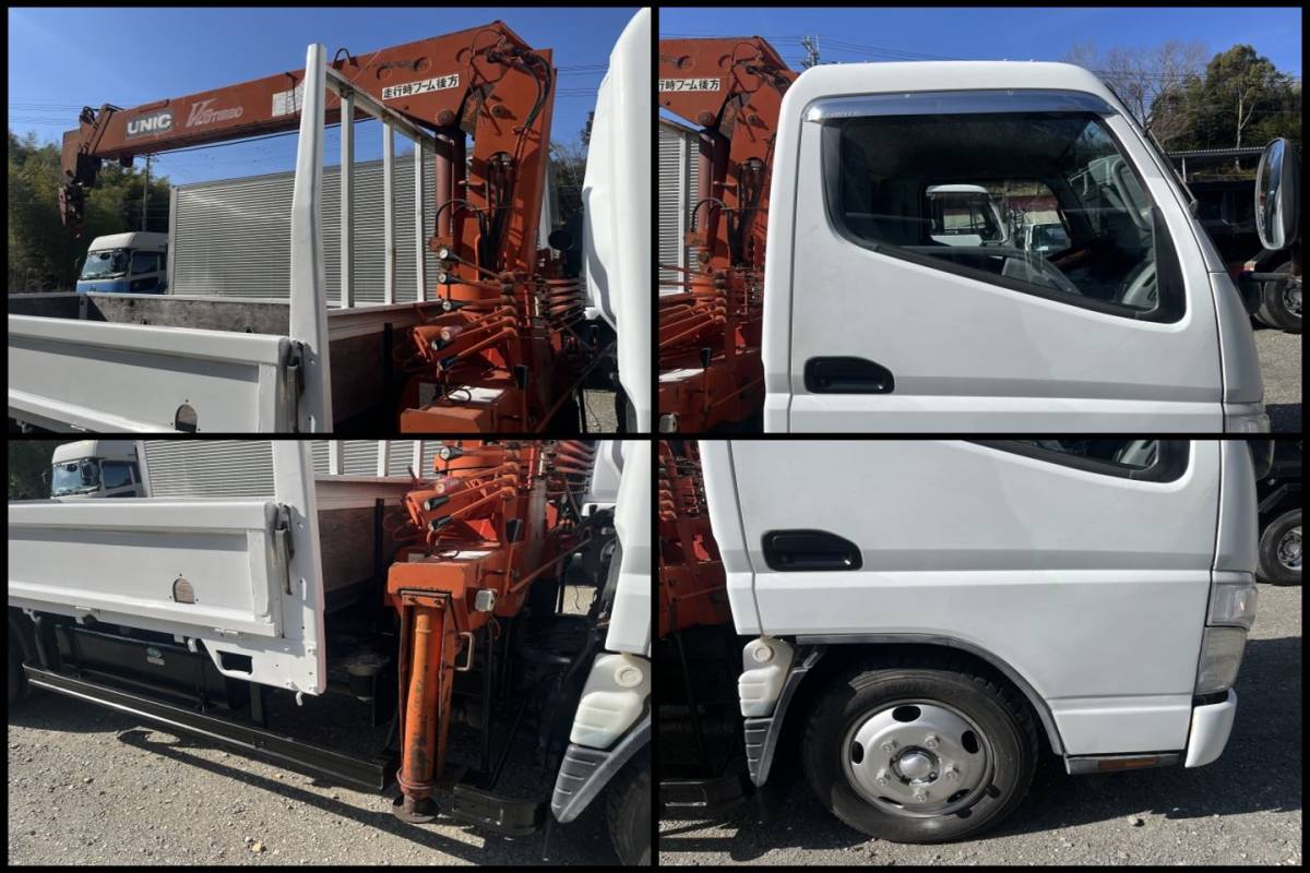  animation have! selling out!H16 year Mitsubishi Canter crane attaching loading 2t 4.8L diesel 5 speed MT engine good condition! inspection ) Elf Unic Hyogo Ono city 