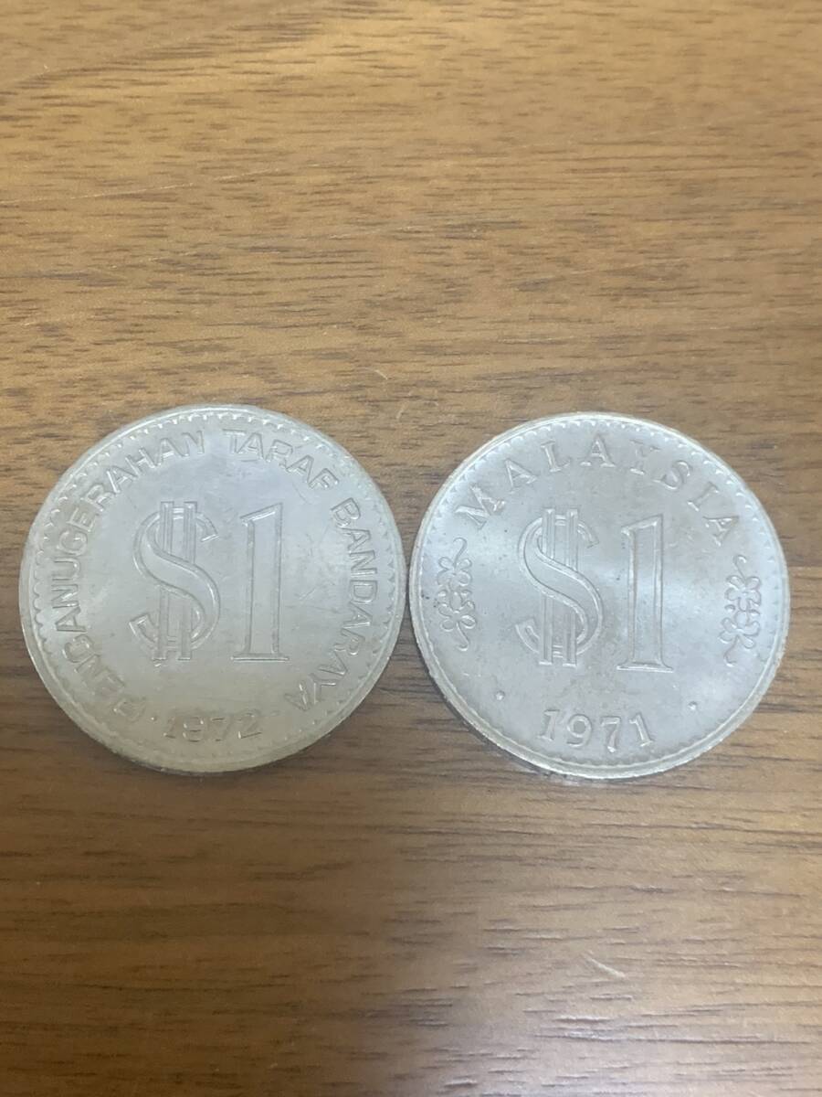 マレーシア 記念硬貨 2枚 美品 コ13の画像4