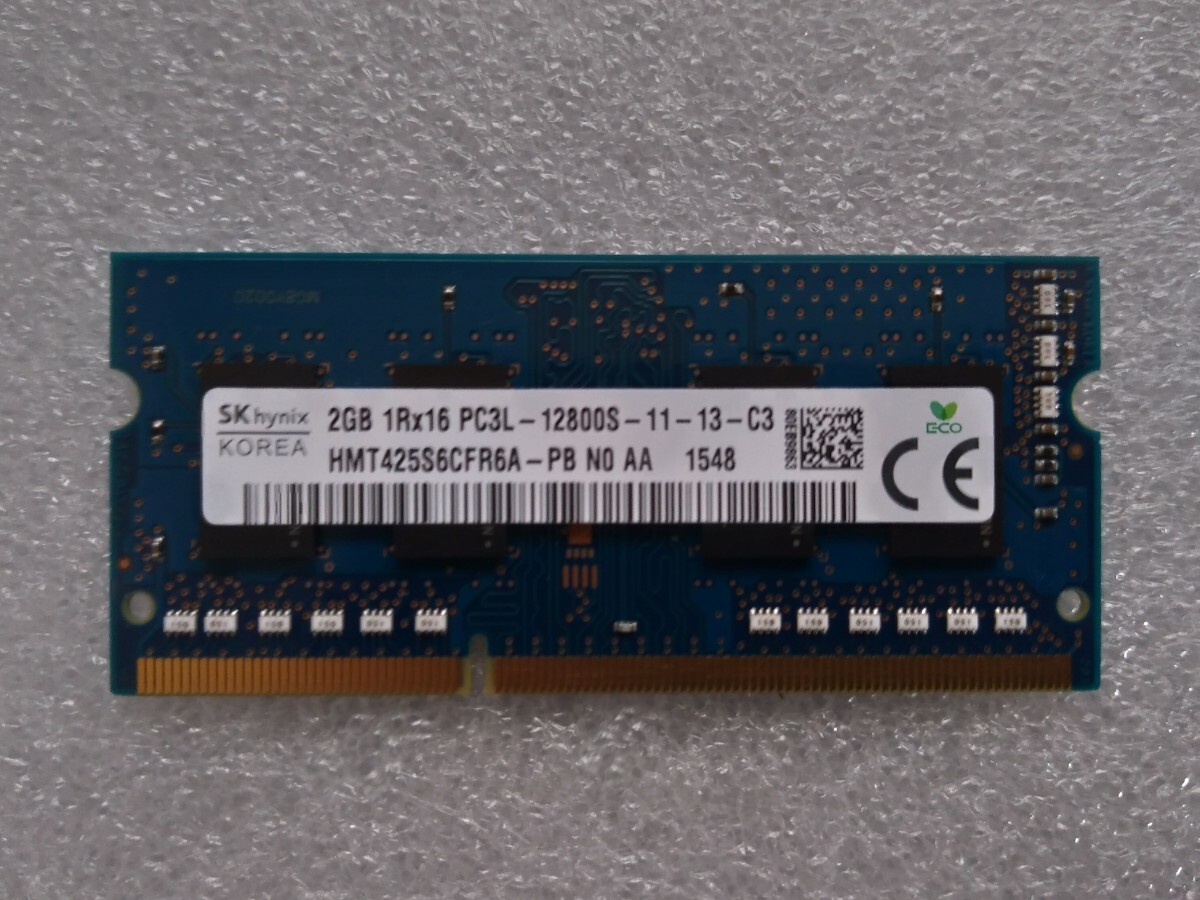 * memory SKhynix 1Rx8 PC3-12800 4GB operation goods!