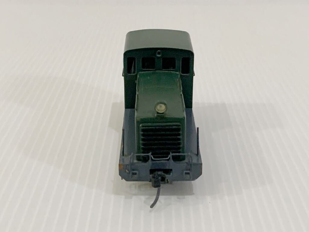 * Manufacturers unknown foreign vehicle? green series diesel locomotive *