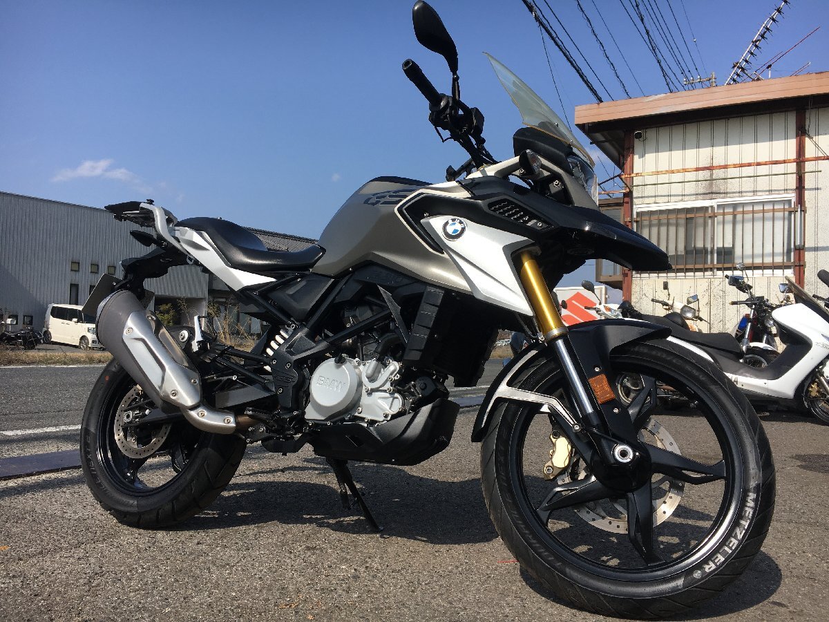 BMW G310GS actual work car inspection R7 year 6 month revolutions rise excellent tire burr mountain touring Rally bike debut also ..... seems to be 