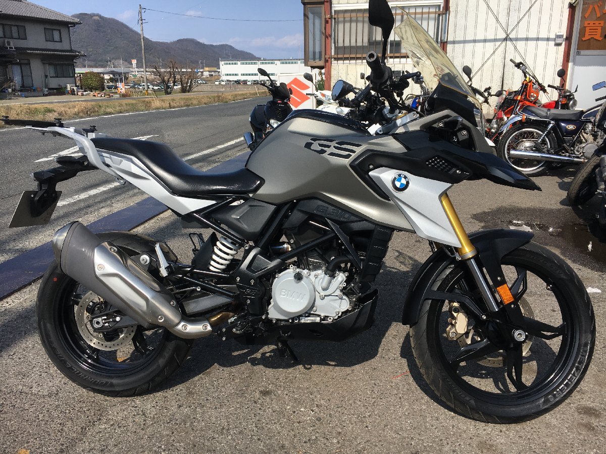 BMW G310GS actual work car inspection R7 year 6 month revolutions rise excellent tire burr mountain touring Rally bike debut also ..... seems to be 