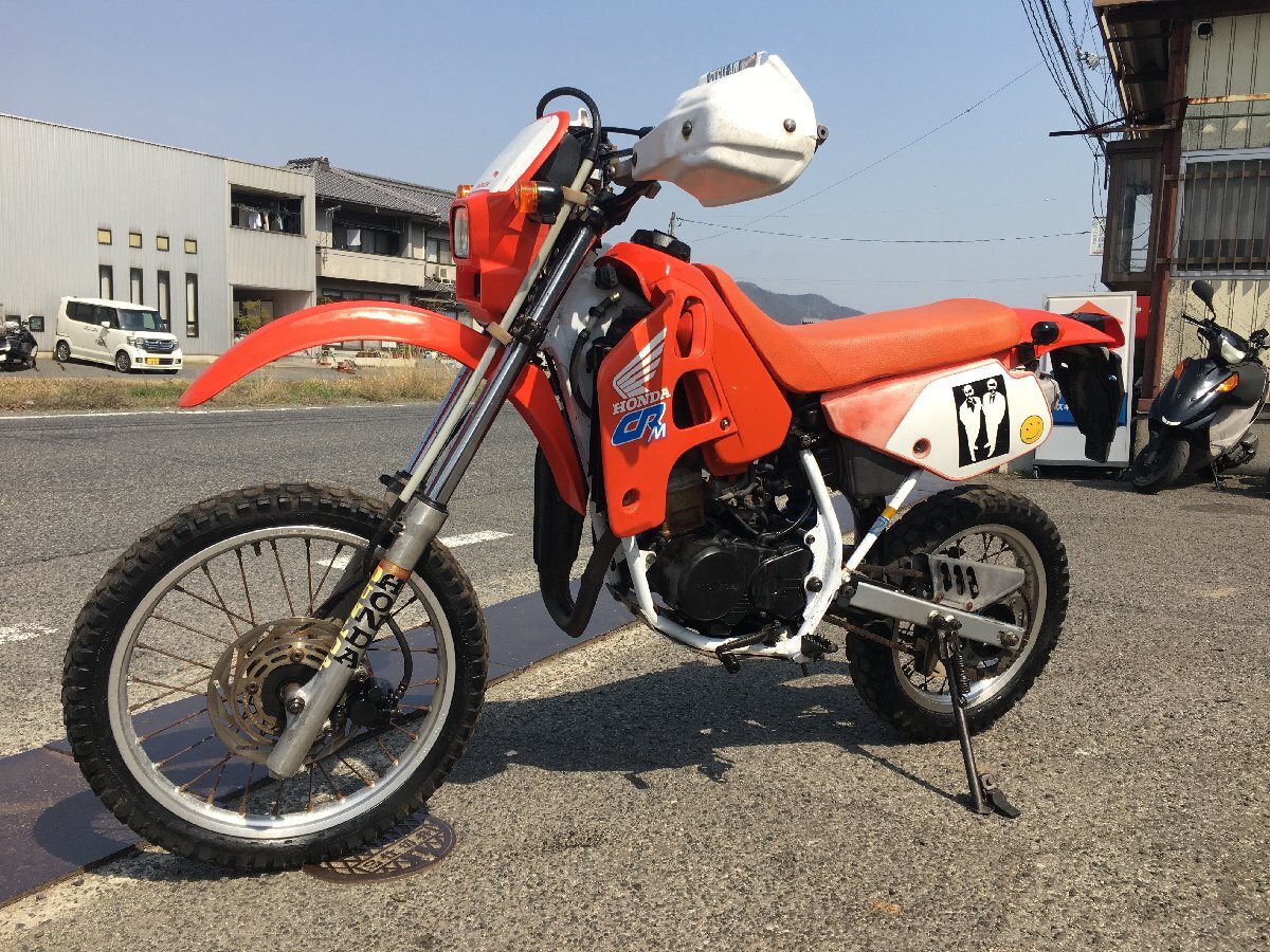 ホンダ CRM50 AD10 実働 書類付き 2スト 林道 通勤快速 モタード レストア カスタムベースにも_画像6