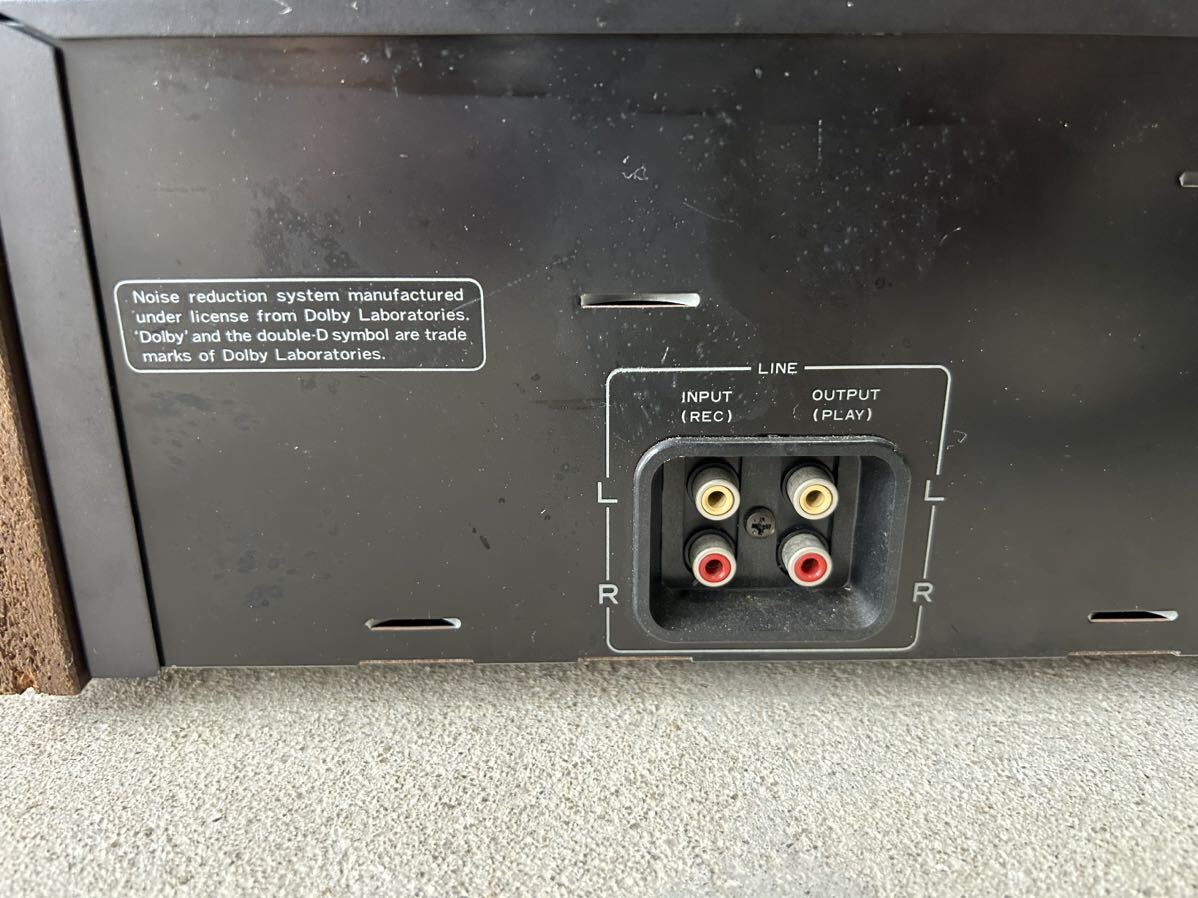 PIONEER パイオニア CT-A7D ステレオカセットデッキ オーディオ機器 音響機材 通電OKの画像7
